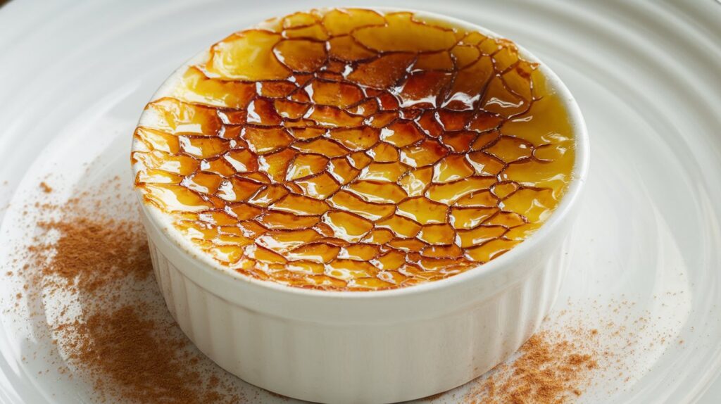 How to caramelize brulee sugar topping