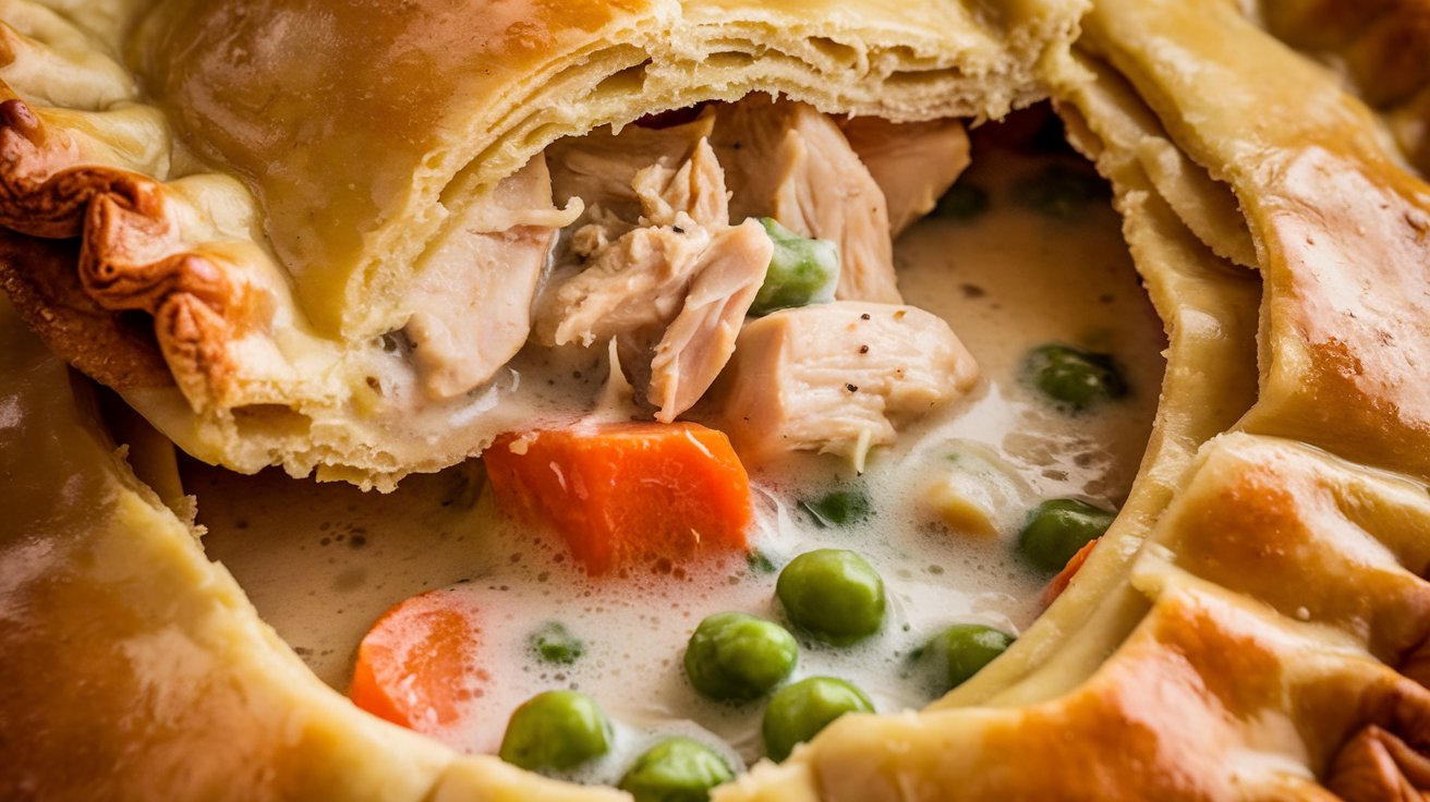 Rich and creamy chicken pot pie sauce