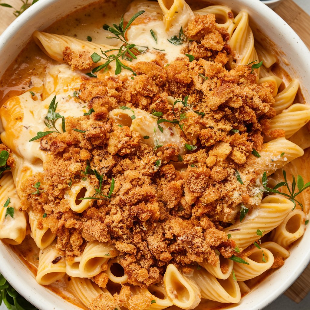 Ditalini pasta in a bowl, small tubular pasta commonly used in Italian soups and casseroles.