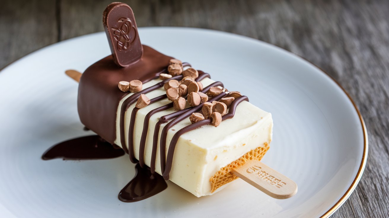 Best homemade Eskimo Pie popsicle dipped in chocolate