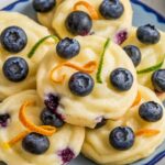 Soft and chewy lemon blueberry cookies with fresh blueberries and zesty lemon